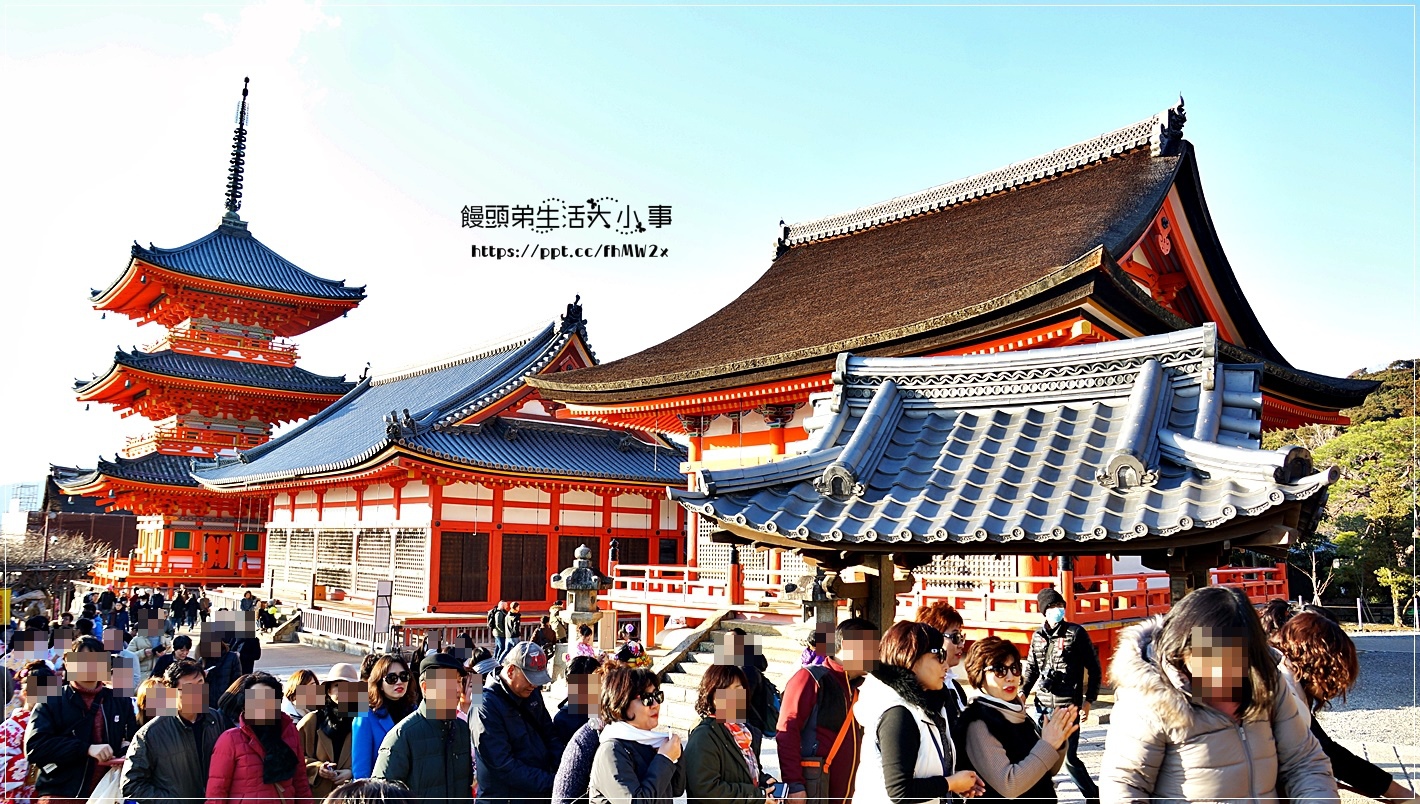 【日本京都景點】清水寺～世界文化遺産，最古老的寺院，被列為日本十大名水之首，一年四季前來朝拜的香客或來訪的觀光客是絡驛不絕