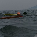 那天天氣差，海象也不怎麼好，龜山島其實看不清楚><"