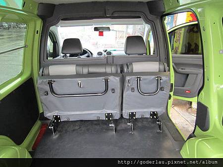 福斯caddy Van貨車版加裝快拆座椅 朝陽汽車裝潢行 痞客邦