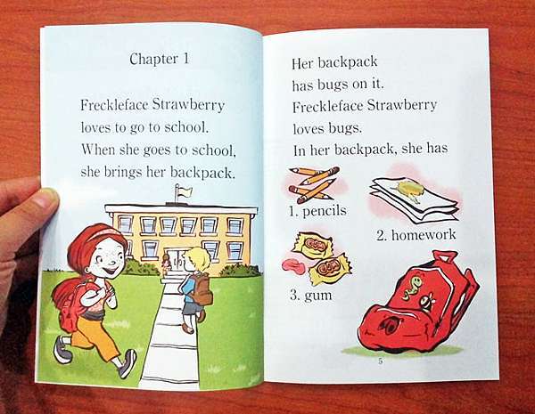 英文分級讀本 Freckleface Strawberry Backpacks 歌德英文書店的部落格 痞客邦 英文分級讀本 Freckleface Strawberry Backpacks 歌德英文書店的部落格 痞客邦
