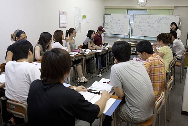 友語言學院上課情形