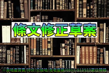 條文修正草案 條文修正草案