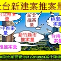 全台新建案推案量(示意圖)