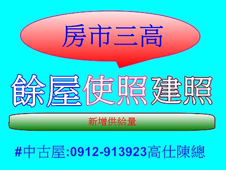 房市三高