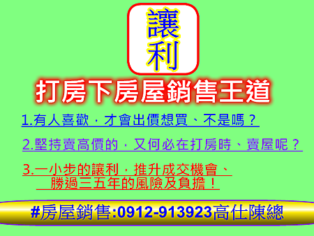 讓利