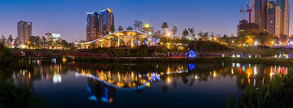 2014秋紅谷公園夜景.jpg