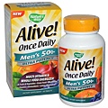 Nature's Way, Alive! Once Daily, Men's 50+ Multi-Vitamin, 60 Tablets.jpg