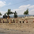 pots and vase