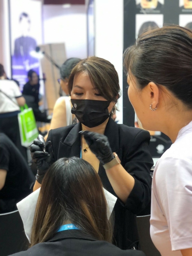 台南紋髮課程推薦【綝綝紋繡學院】韓國紋髮領先品牌JL Bla