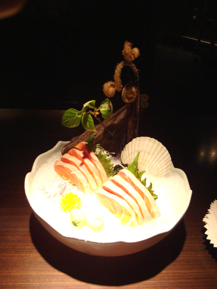 鮭魚生魚片-超新鮮的啦