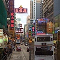 典型的香港街頭