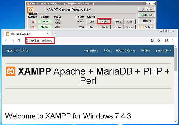 【學習筆記】XAMPP 7.4.3 安裝與設定教學 【學習筆記】XAMPP 7.4.3 安裝與設定教學