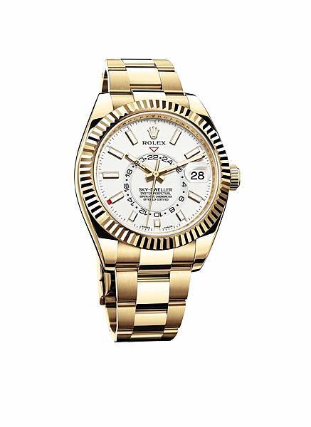勞力士Oyster Perpetual Sky-Dweller腕錶18K黃金款.jpg 勞力士Oyster Perpetual Sky-Dweller腕錶18K黃金款.jpg