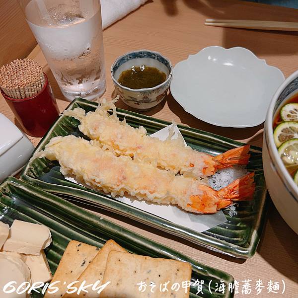 海膽蕎麥麵超精緻的太好吃 !!!!東京六本木甲賀蕎麥麵(おそ