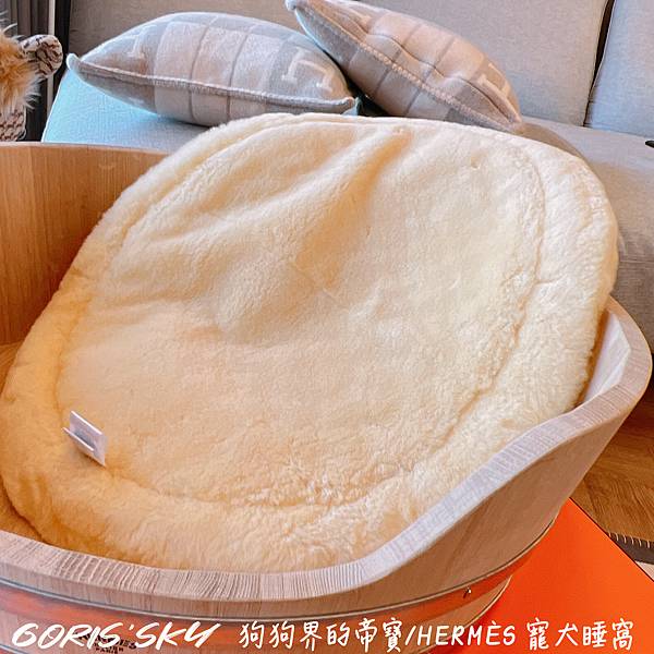 狗狗界的帝寶!!!!HERMES寵犬睡窩(有手把的大橘盒可以 狗狗界的帝寶!!!!HERMES寵犬睡窩(有手把的大橘盒可以