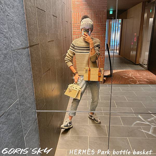 整個被我扛回台的超級喜歡！愛馬仕HERMES Park bo