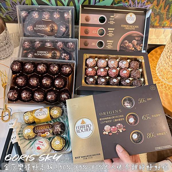 金莎什麼時候變得那麼高級還在分趴數!!!50%、65%、80