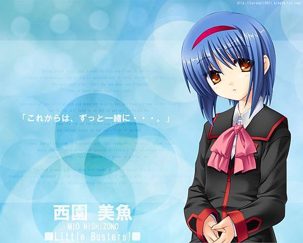 Little Busters 西園美魚 人 人 燃燒你的二次元 痞客邦