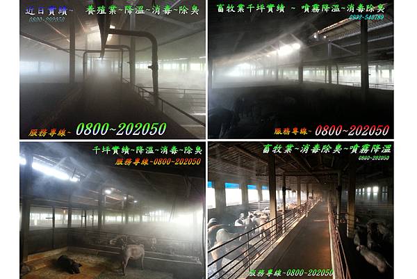 飼料廠食品廠化工廠污水噴霧除臭設備