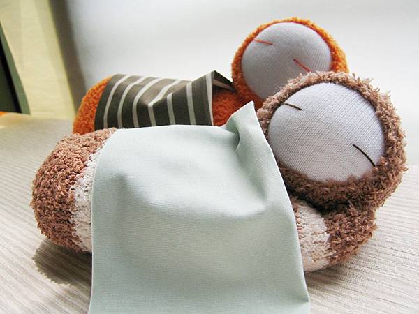 襪娃116+117號Q版臥佛 (2)