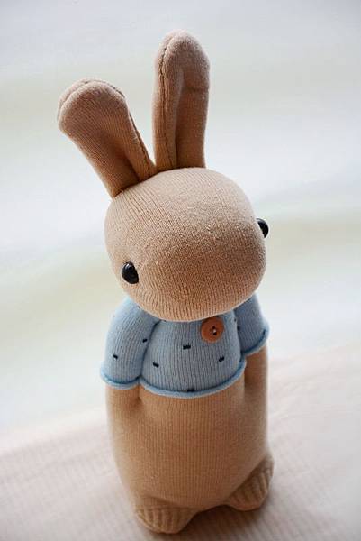 襪子娃娃203號暖男兔 (1)