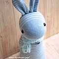 襪子娃娃357號條紋多米兔