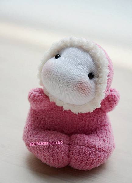 襪子娃娃428坐姿小貝比1