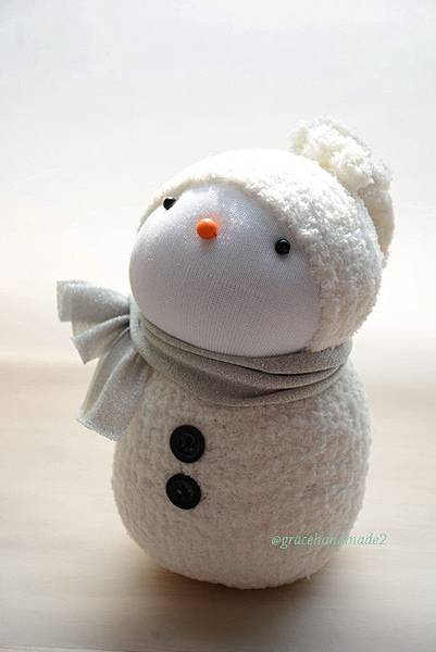 襪子娃娃466號雪人 (2) 襪子娃娃466號雪人 (2)