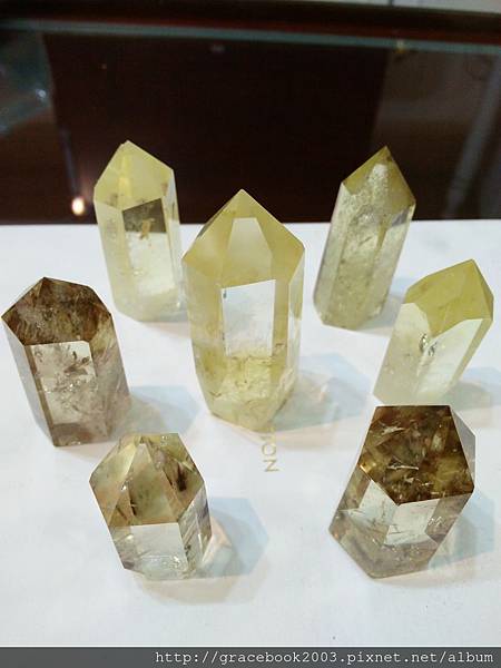 高檔黃水晶陣