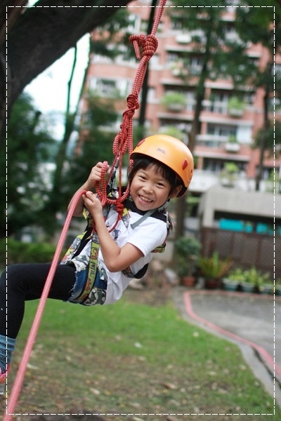 安娜愛運動✿‿✿就是要當野孩子FLYING KIDS 攀樹走繩林間逍遙遊&童軍雙溪山林冒險活動 (16).JPG