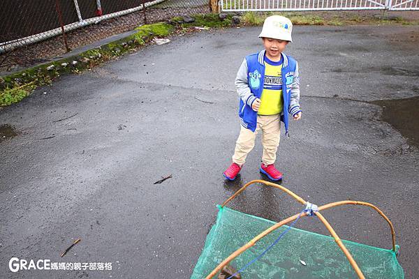 北部親子景點宜蘭-橫山頭休閒農業區-舊名蓮成觀光休閒農場-新名內城生態園區-大自然教室-DIY芋泥球-戶外野炊-網抓七彩魚-grace媽媽 (46).jpg