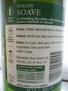 Cooking wine-SOAVE