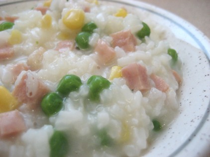 蔬菜肉粥