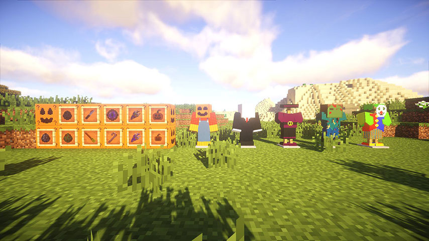 Halloween Luckyblocks 萬聖節幸運方塊模組 V2 2 2 8 V2 3 0 9 繁體中文化 Minecraft 1 12 2 1 14 4 The Grant World 痞客邦