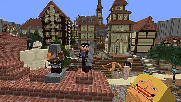 NEW ATTACK ON TITAN MOD!!!  Minecraft [Shingeki no Kyojin - Forge 1.16.5]  