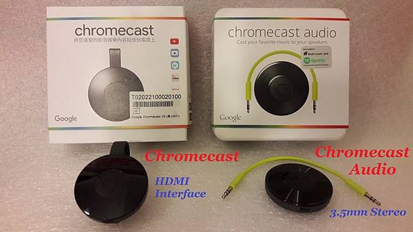 Chromecast & Chromecast Audio