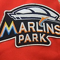 Miami Marlins 2012 Alternate Orange RE - Marlins Park 2012啟用章.JPG