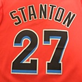 Miami Marlins 2012 Alternate Orange RE - 27 Giancarlo Stanton.JPG