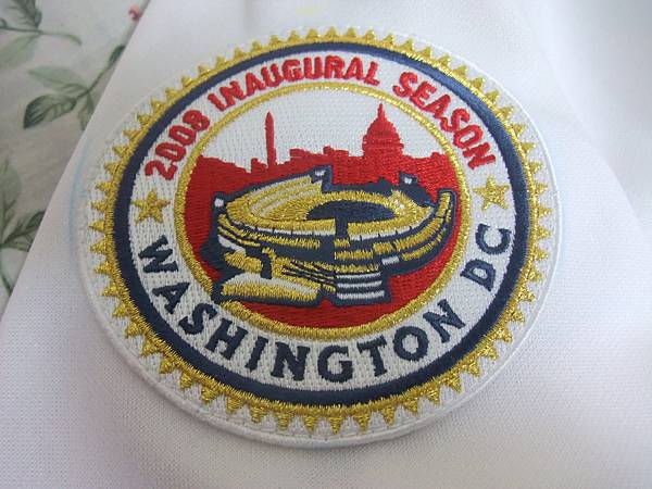 Washington Nationasl 201112 (H) - Nationals Park啟用Patch.JPG