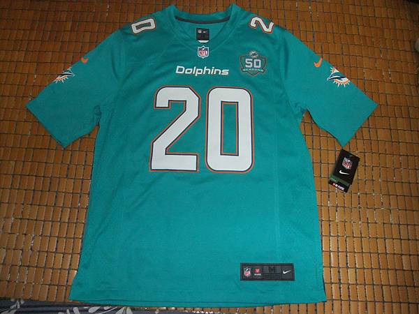 Miami Dolphins 201516 50th Anniversary -- 正面.JPG