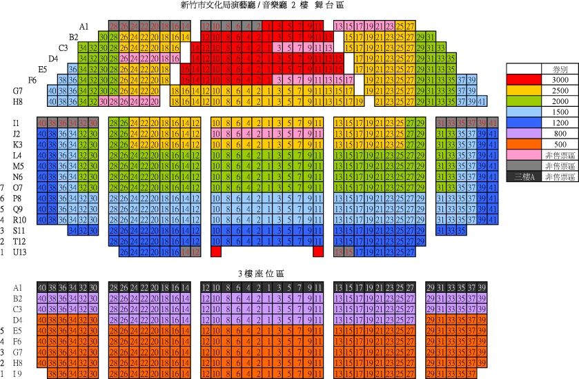新竹市文化局演藝廳-觀眾