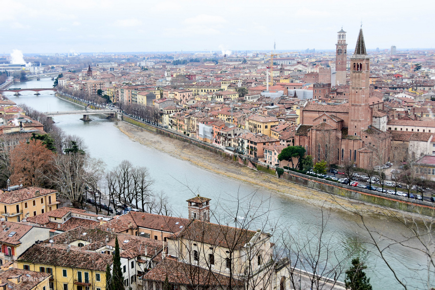 維羅納最美的高點--聖彼得堡(Castel San Piet 維羅納最美的高點--聖彼得堡(Castel San Piet