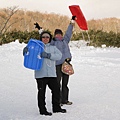 登別牧場-雪盆戲雪