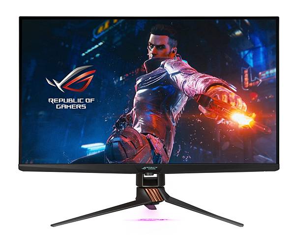 ROG Swift PG32UQX具備1,152個Mini LED背光區域和全陣列分區控光(FALD)技術，呈現栩栩如生HDR影像。