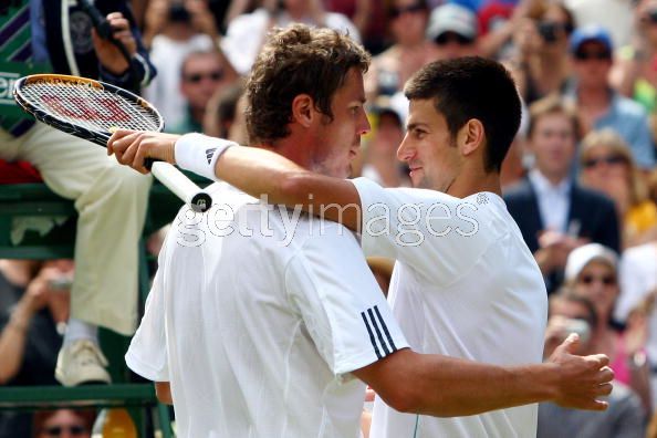 Marat Safin & Novak Djokovic