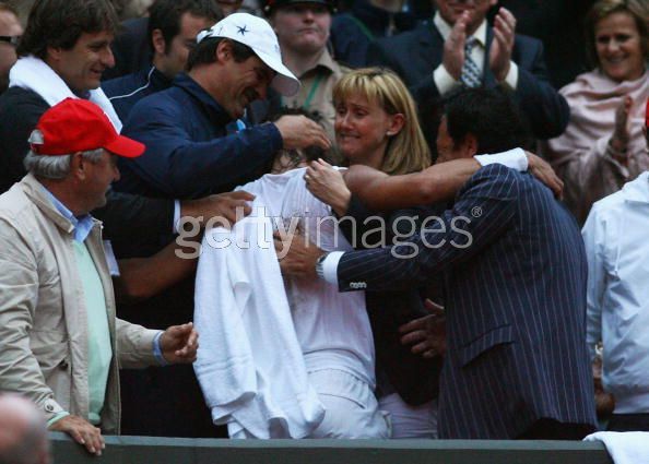 Nadal and his family