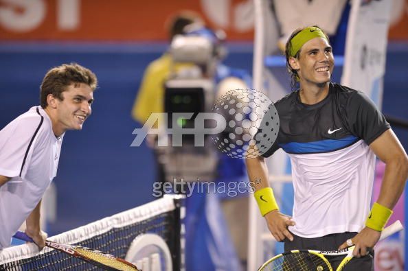 Gilles Simon and Rafael Nadal at the Australian Open 1.jpg