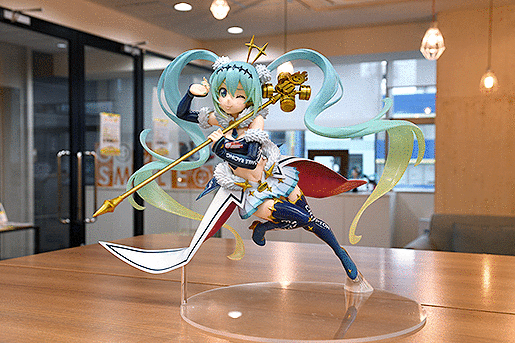 手办资讯,初音未来赛车 2018,手办