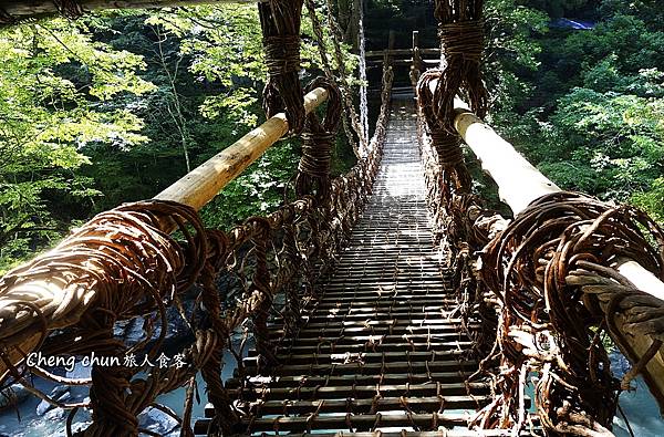 ◎日本三大奇橋之【祖谷藤蔓橋】德島縣秘境祖谷のかずら橋