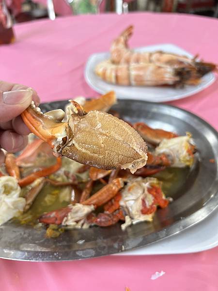 桃園竹圍漁港吃海鮮，直銷中心2F立旺海產代客料理，新鮮、味美
